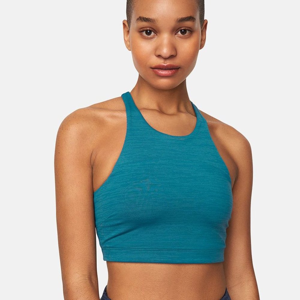 OV Move Free Crop Top in Teal